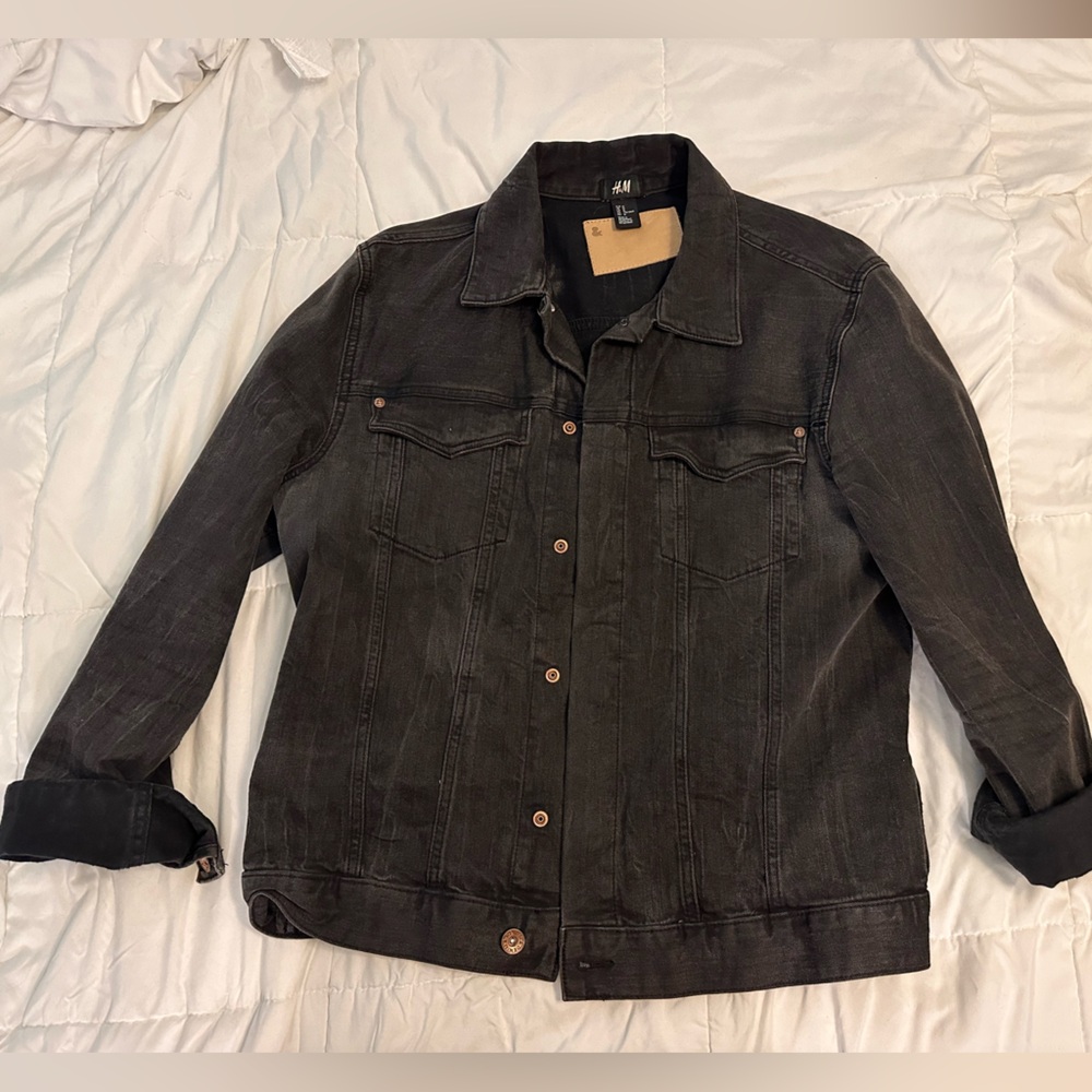 Black denim H&M jacket